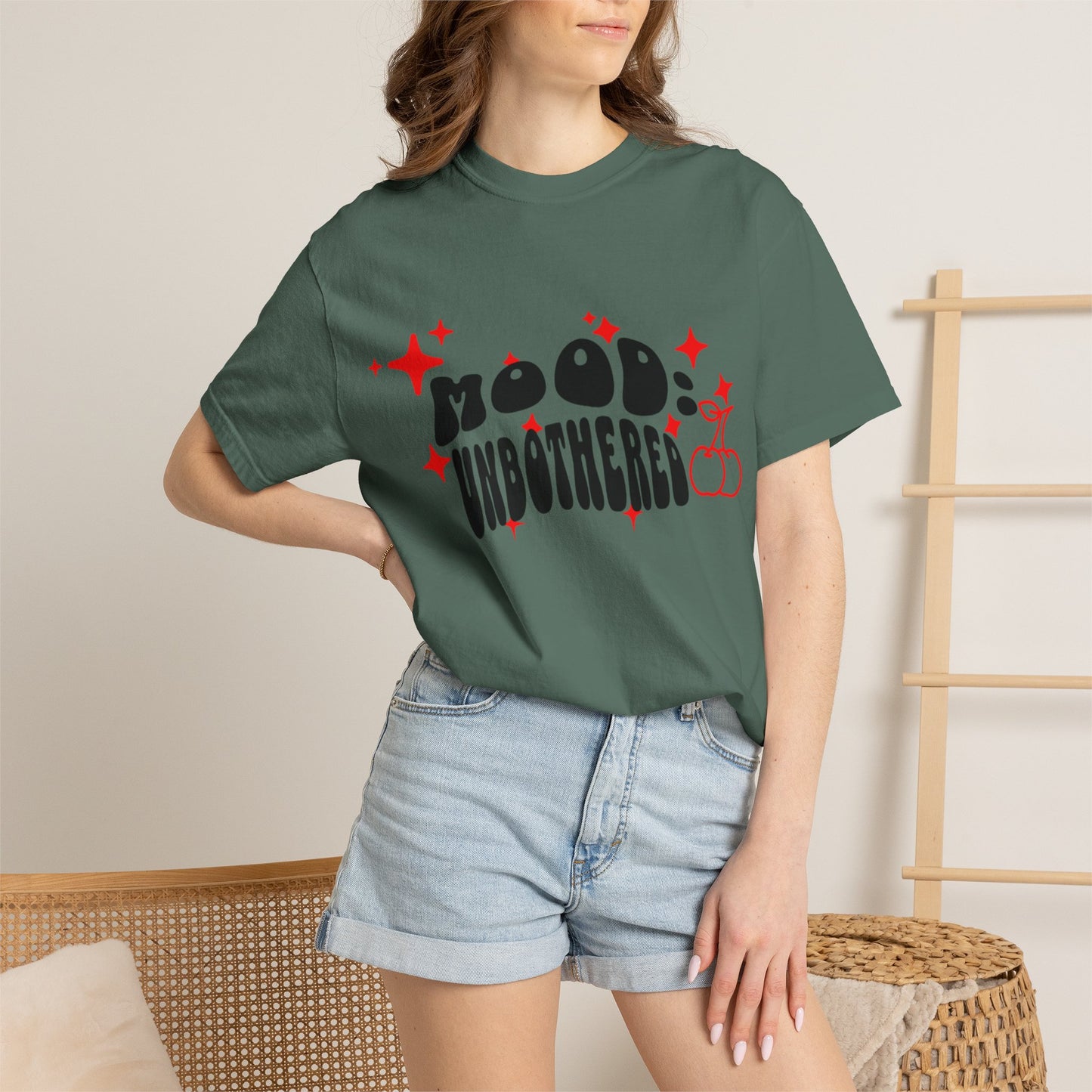 T-Shirt — 'Mood: Unbothered' Graphic Tee