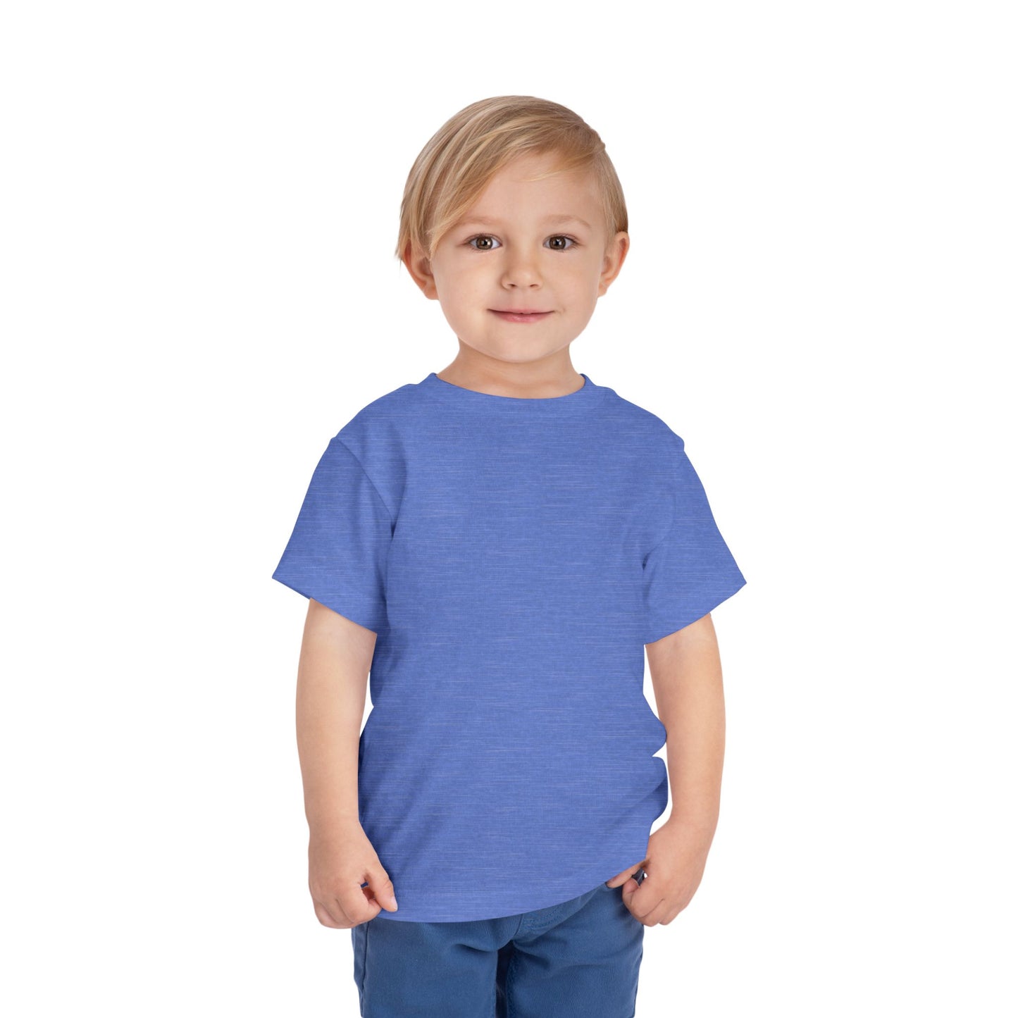 Toddler Tee — "Lil Pit Crew" Checkerboard Graphic