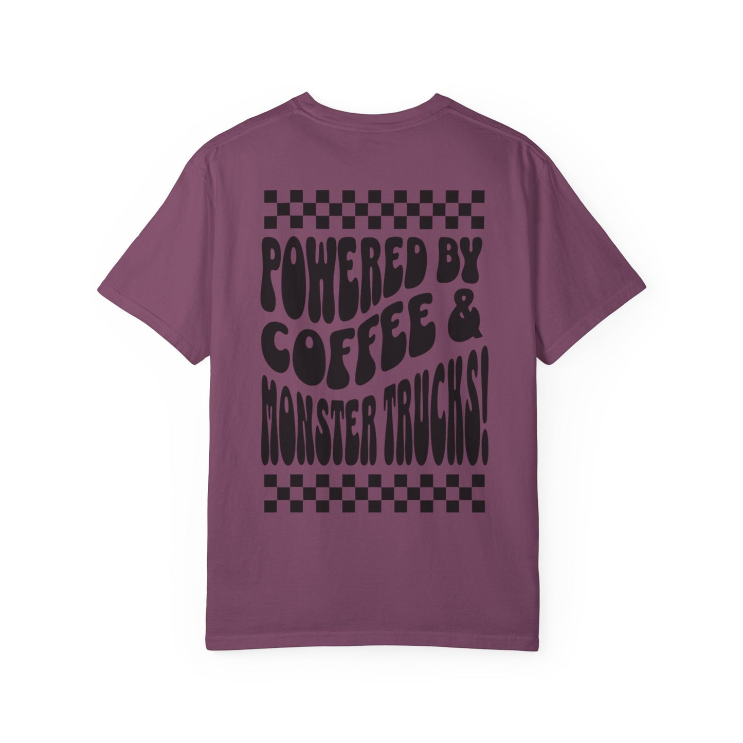 Powered by Coffee & Monster Trucks T-Shirt