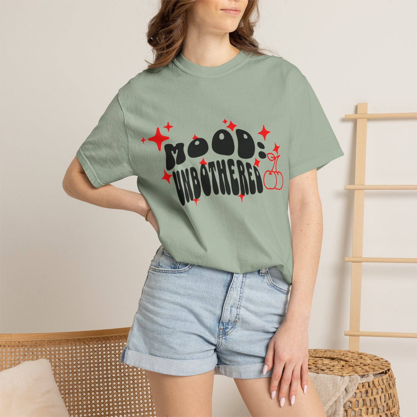 T-Shirt — 'Mood: Unbothered' Graphic Tee