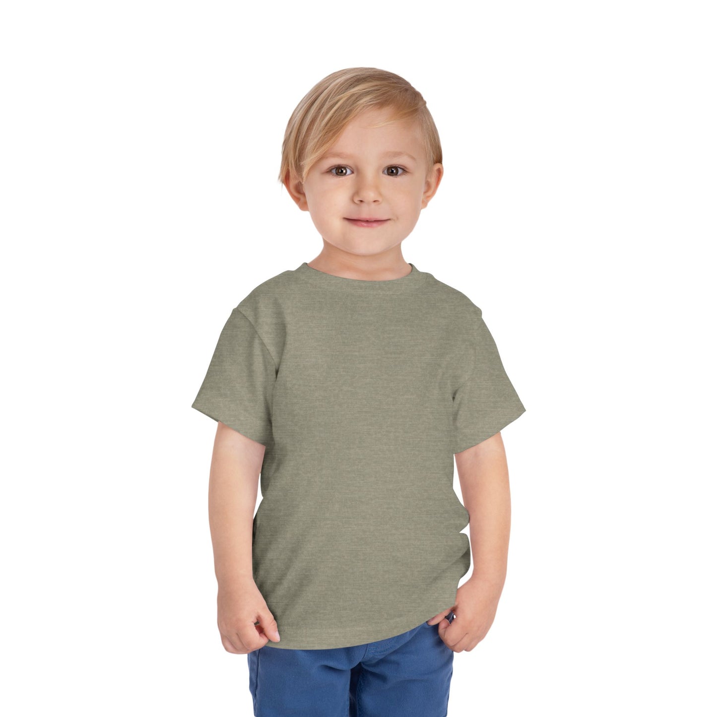 Toddler Tee — "Lil Pit Crew" Checkerboard Graphic