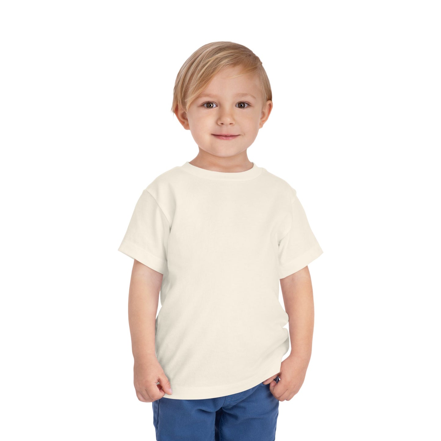Toddler Tee — "Lil Pit Crew" Checkerboard Graphic