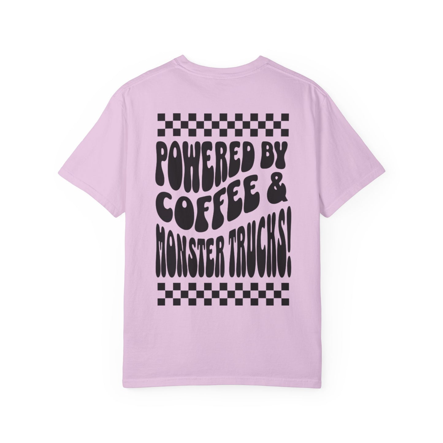 Powered by Coffee & Monster Trucks T-Shirt