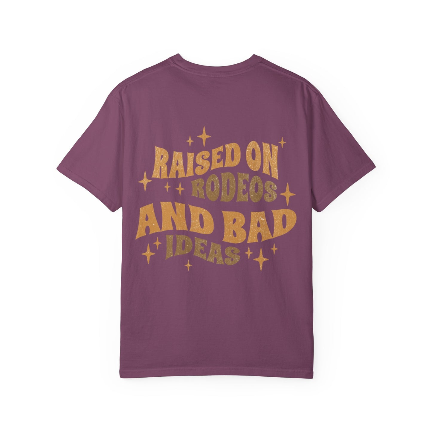 Raised On Rodeos And Bad Ideas T-Shirt