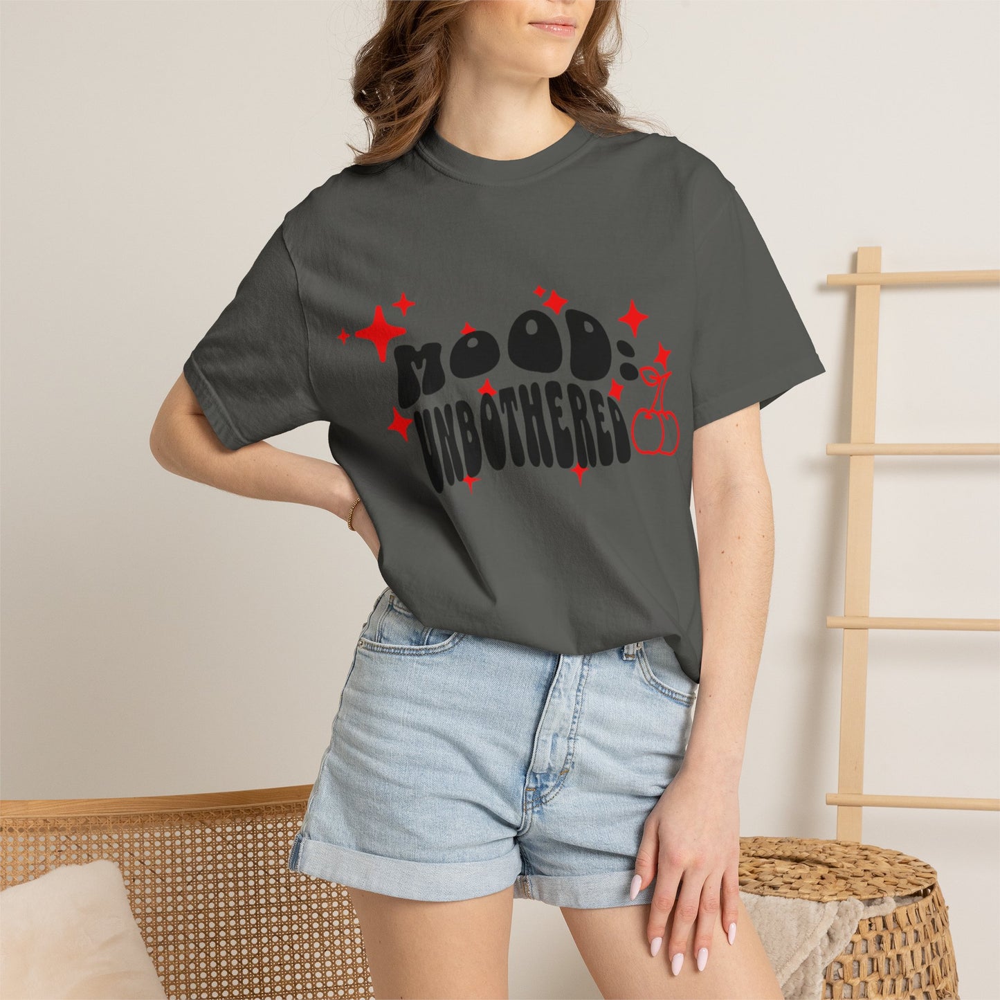 T-Shirt — 'Mood: Unbothered' Graphic Tee