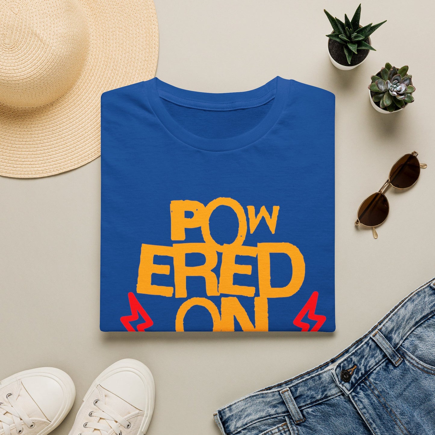 Powered on Dad Jokes T-Shirt