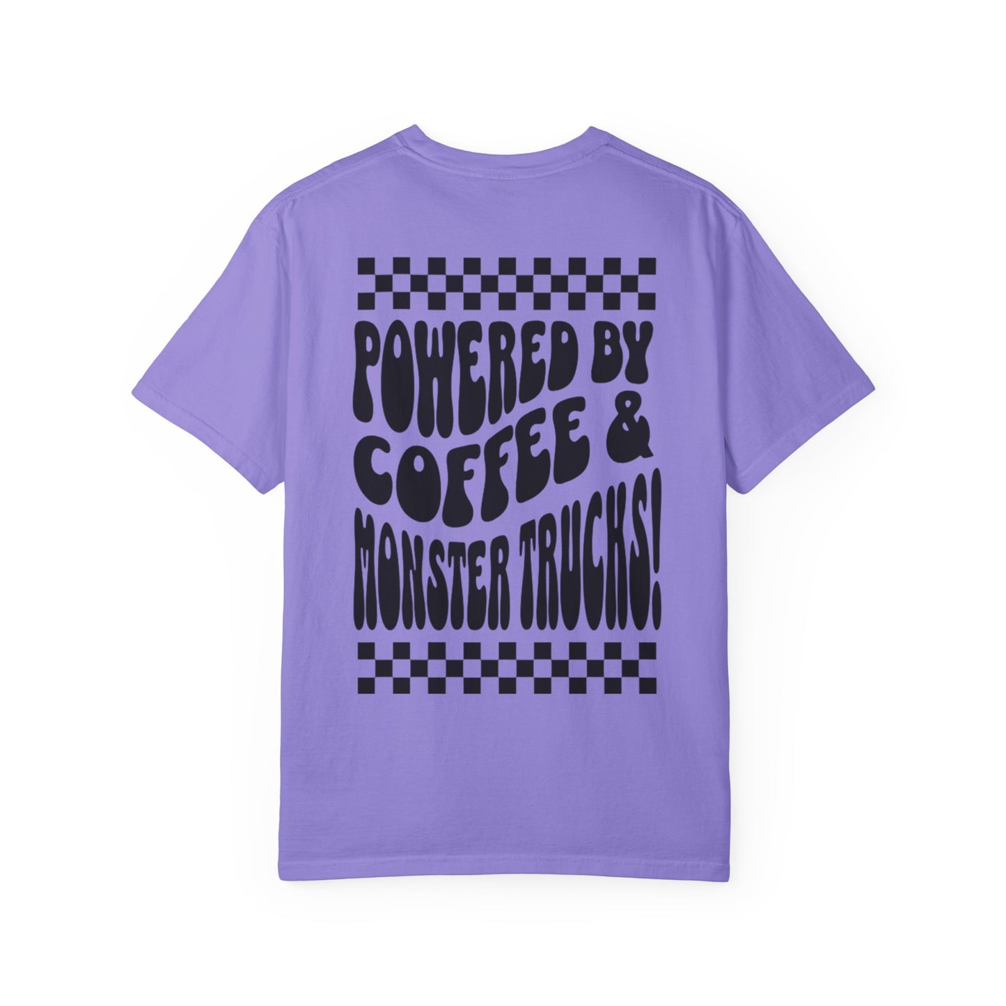Powered by Coffee & Monster Trucks T-Shirt