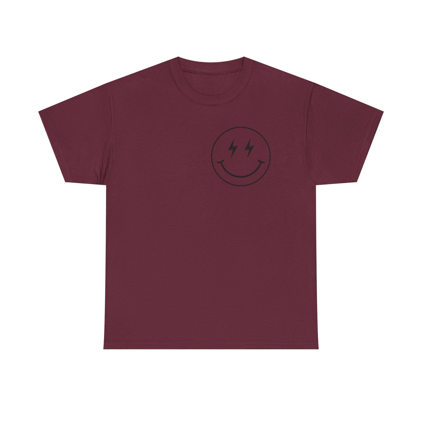 Graphic Tee — "I'm Trying My Best, Please Lower Your Expectations" Smiley Shirt