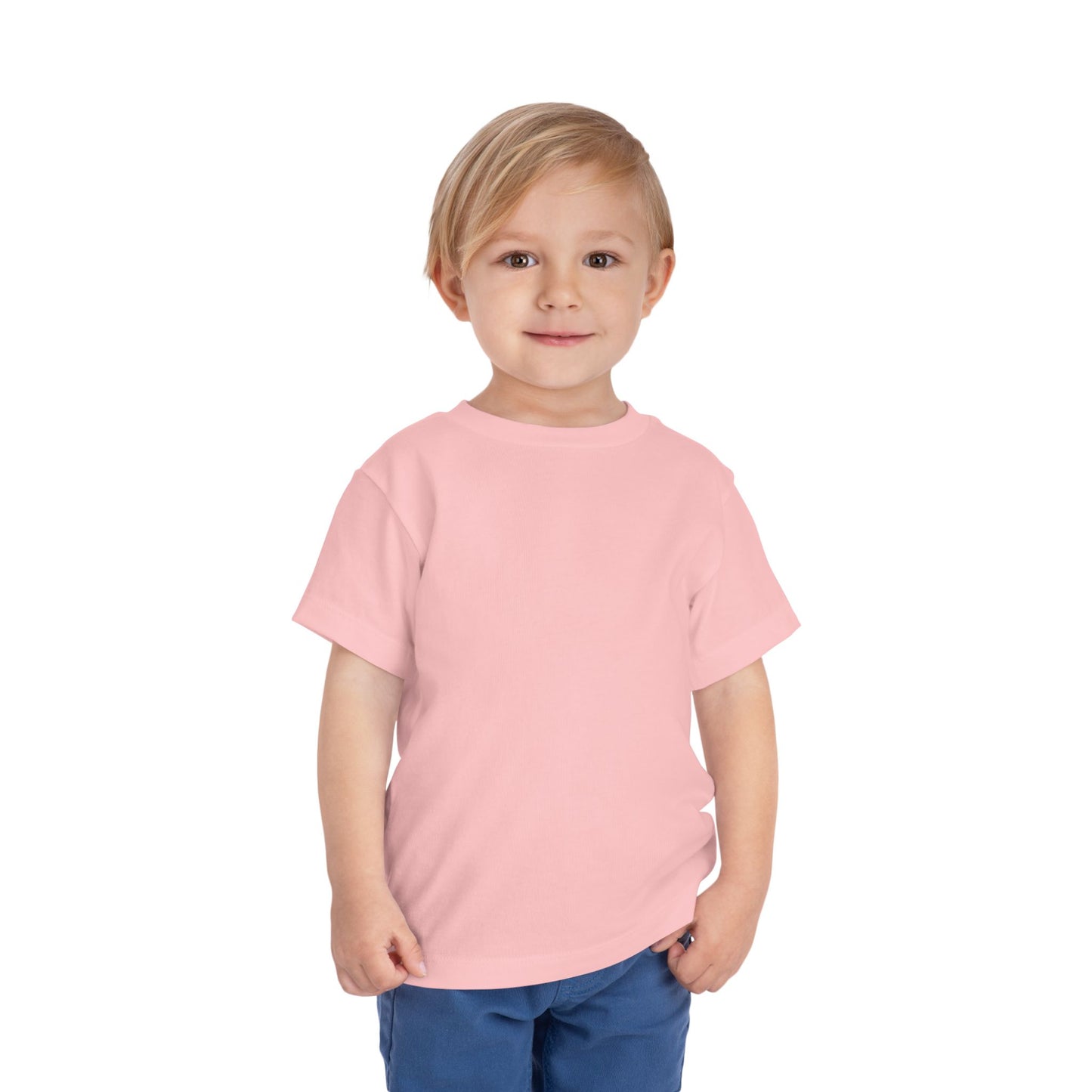 Toddler Tee — "Lil Pit Crew" Checkerboard Graphic