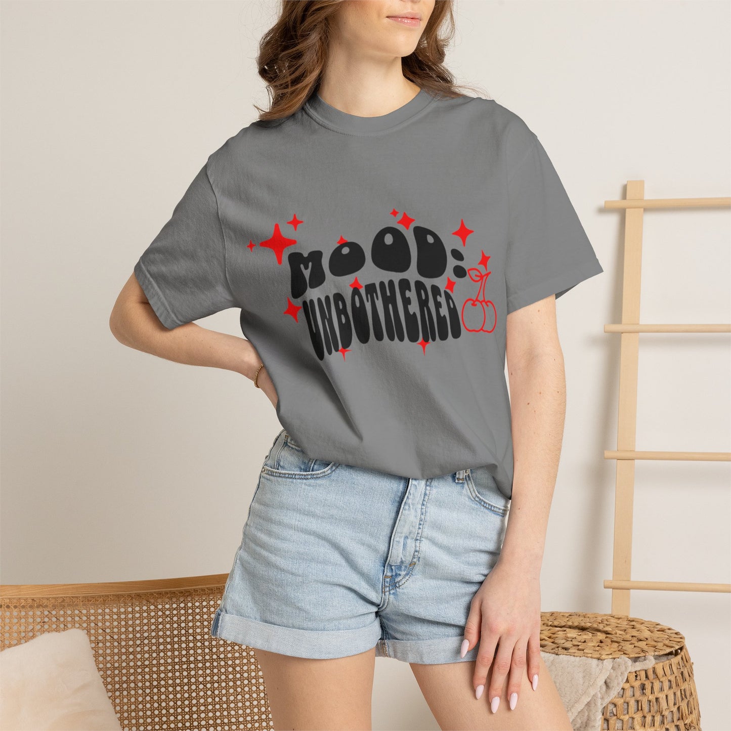 T-Shirt — 'Mood: Unbothered' Graphic Tee