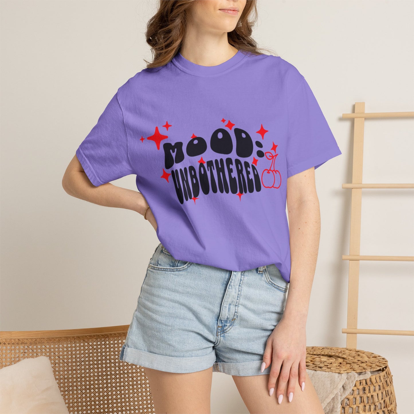T-Shirt — 'Mood: Unbothered' Graphic Tee