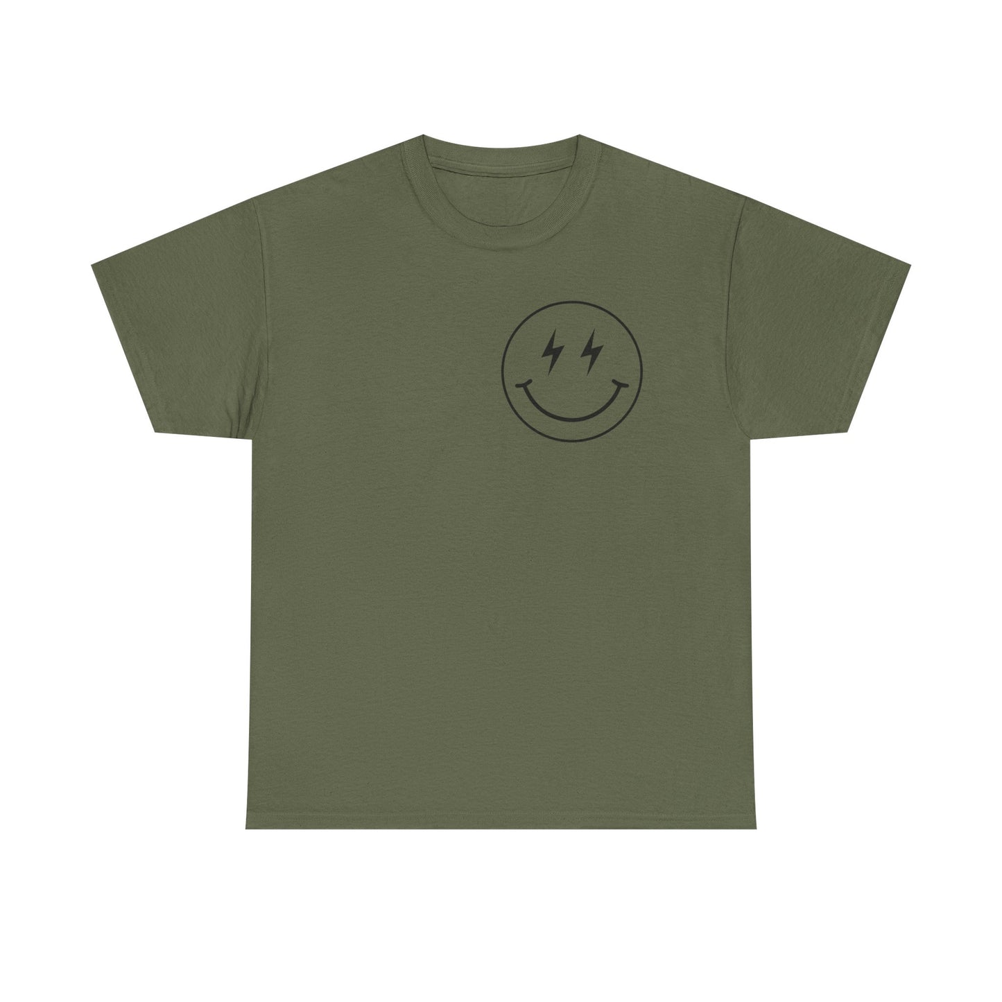 Graphic Tee — "I'm Trying My Best, Please Lower Your Expectations" Smiley Shirt
