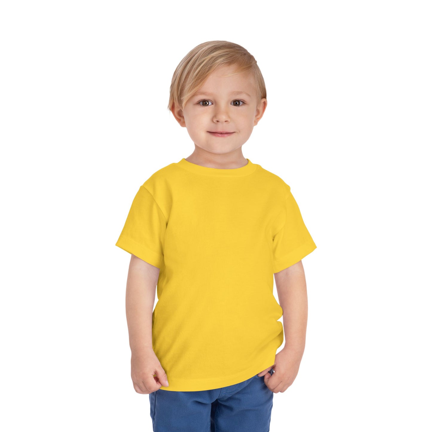 Toddler Tee — "Lil Pit Crew" Checkerboard Graphic