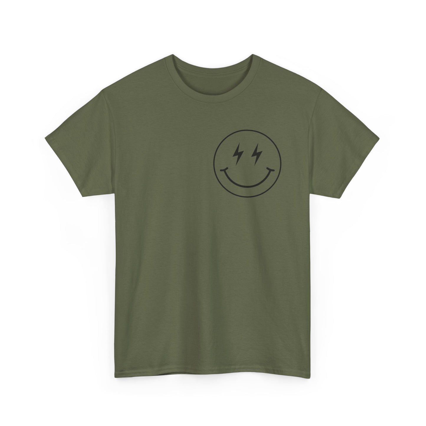 Graphic Tee — "I'm Trying My Best, Please Lower Your Expectations" Smiley Shirt
