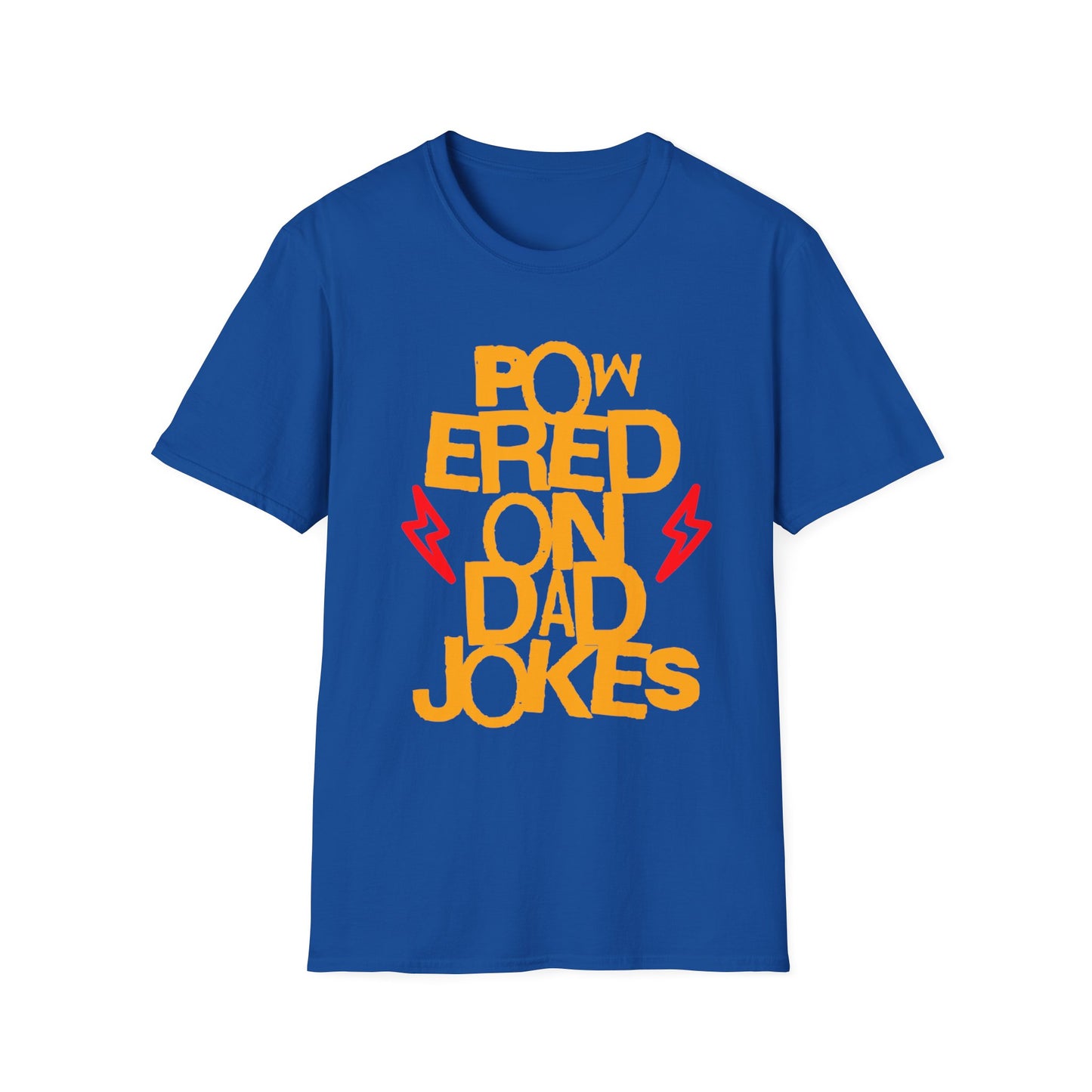 Powered on Dad Jokes T-Shirt