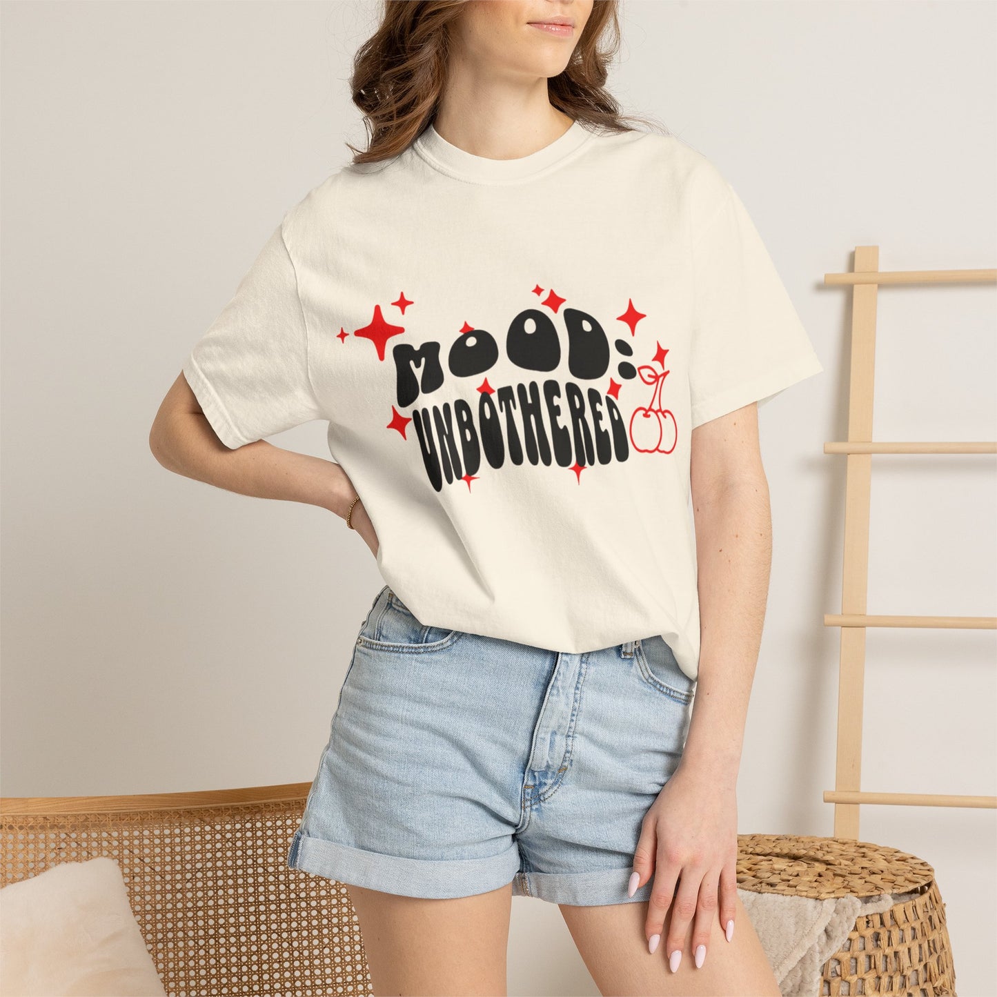 T-Shirt — 'Mood: Unbothered' Graphic Tee