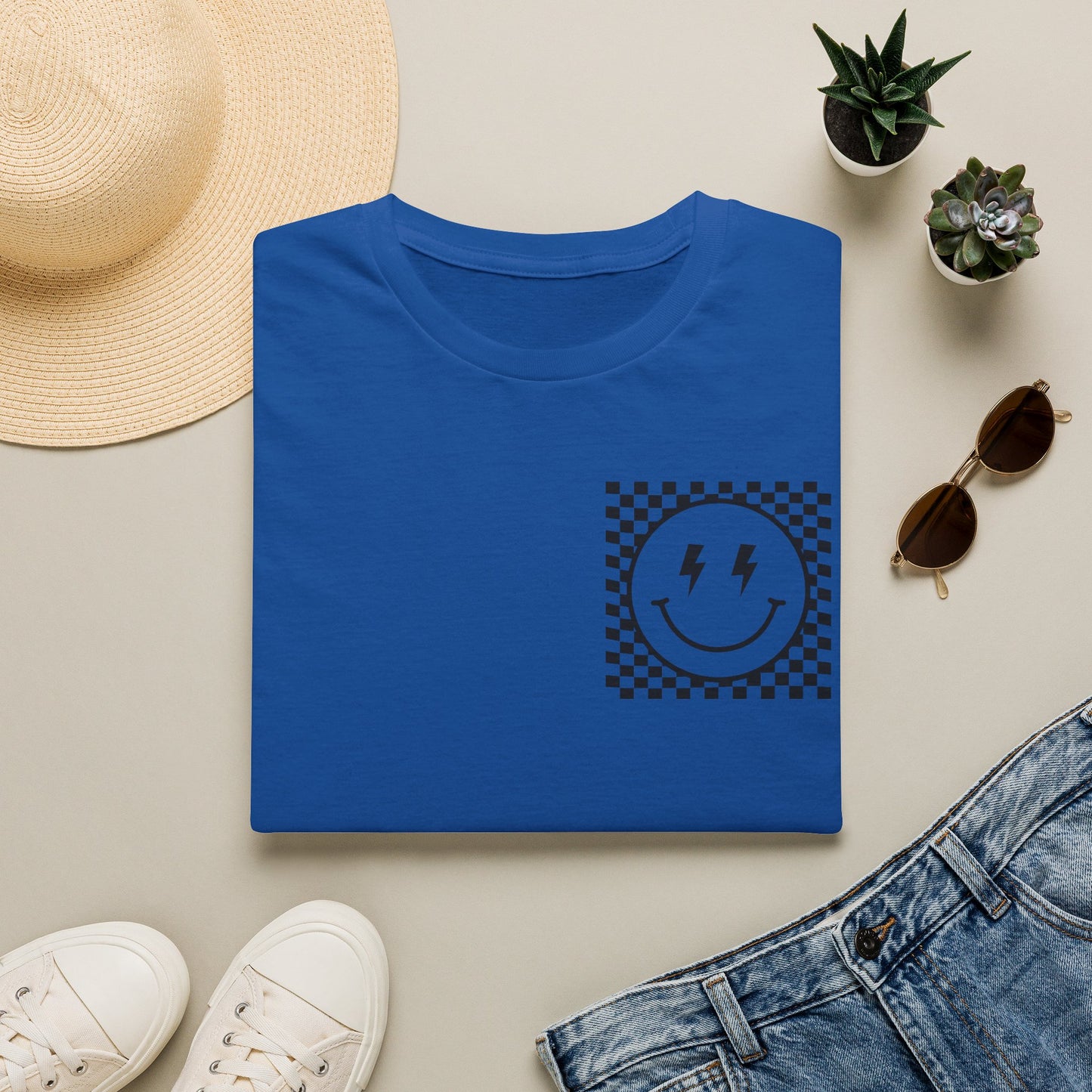 Pit Crew Mom Checkerboard T-Shirt