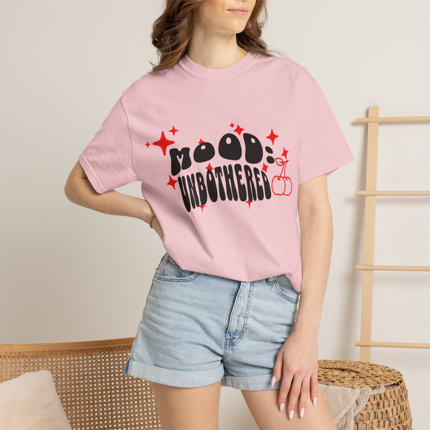 T-Shirt — 'Mood: Unbothered' Graphic Tee