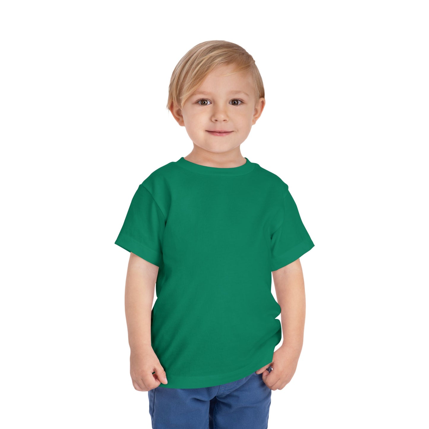 Toddler Tee — "Lil Pit Crew" Checkerboard Graphic