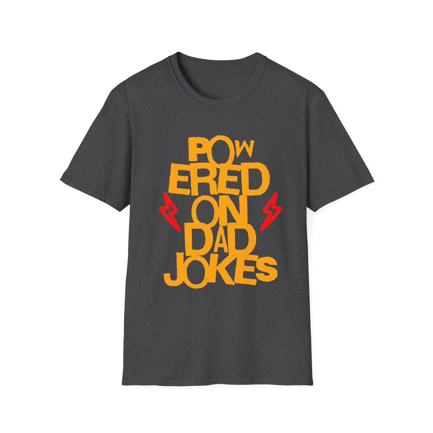 Powered on Dad Jokes T-Shirt