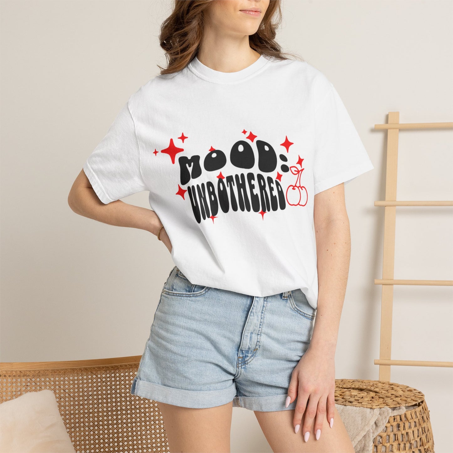 T-Shirt — 'Mood: Unbothered' Graphic Tee