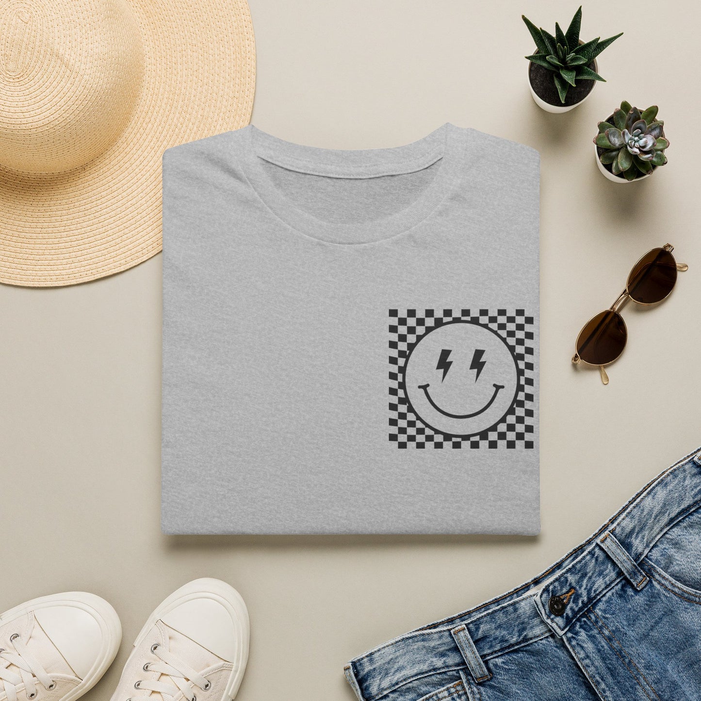 Pit Crew Mom Checkerboard T-Shirt