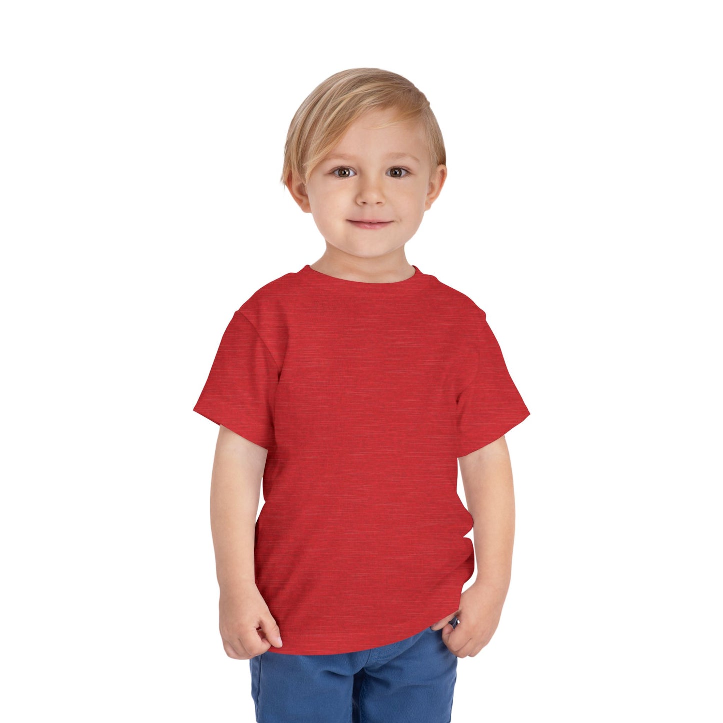 Toddler Tee — "Lil Pit Crew" Checkerboard Graphic