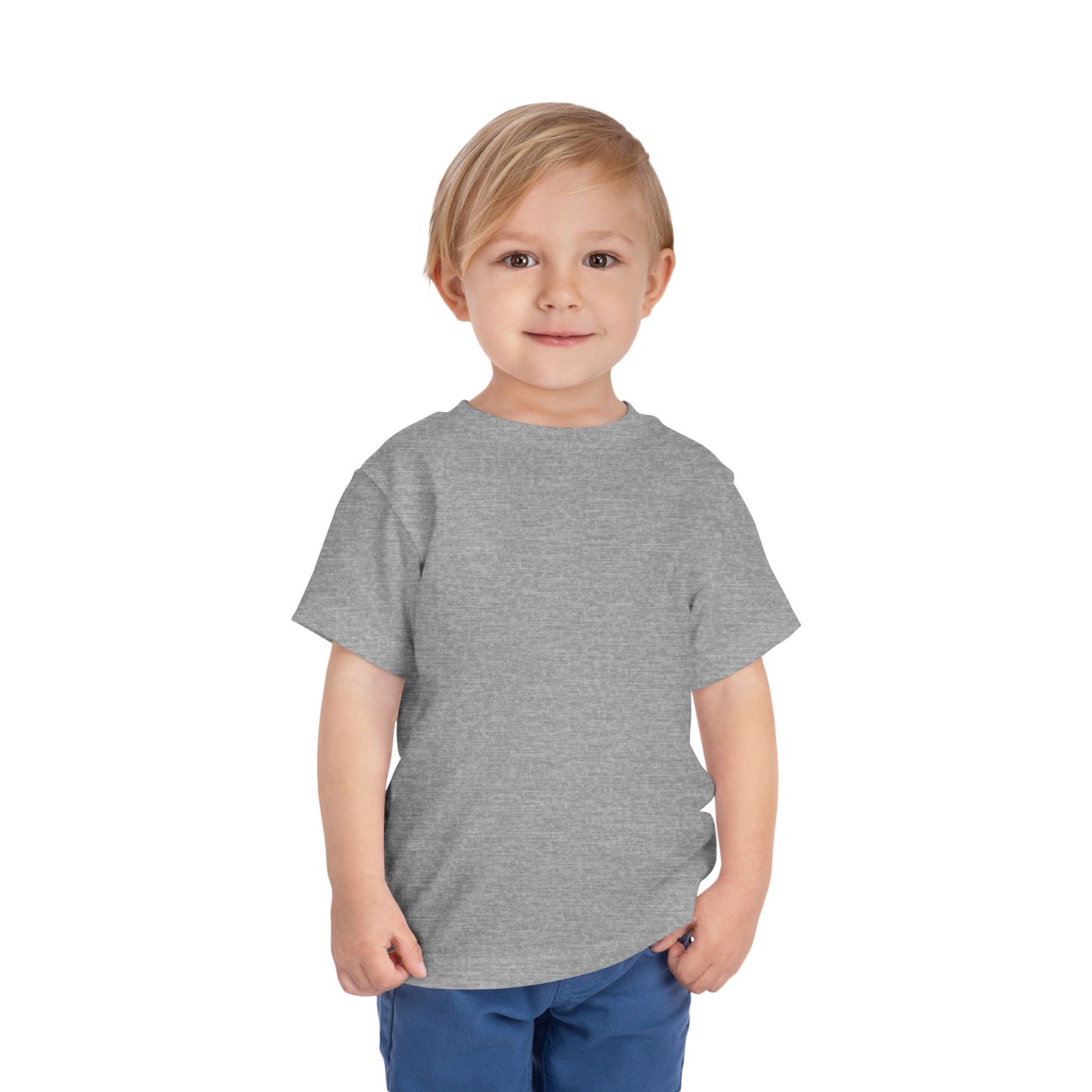 Toddler Tee — "Lil Pit Crew" Checkerboard Graphic